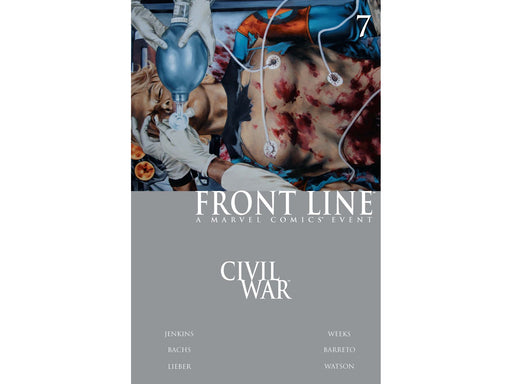 Comic Books Marvel Comics - Civil War Front Line 07 - 0414 - Cardboard Memories Inc.