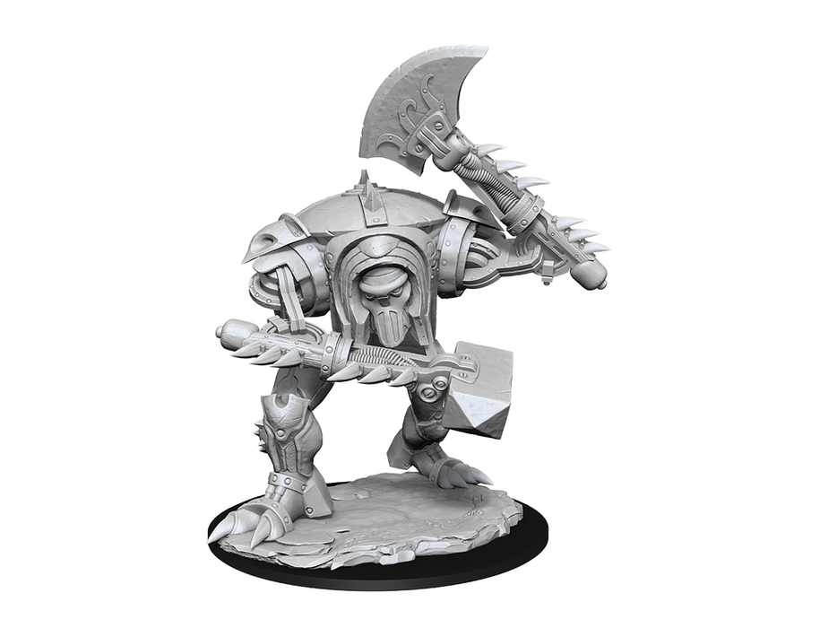 Role Playing Games Wizkids - Dungeons and Dragons - Unpainted Miniature - Nolzurs Marvellous Miniatures - Warforged Titan - 90324 - Cardboard Memories Inc.