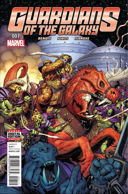 Comic Books Marvel Comics - Guardians Of The Galaxy (2015 4th Series) 007 (Cond. FN) - 4161 - Cardboard Memories Inc.