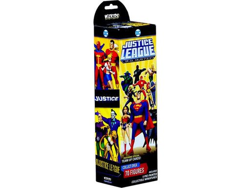 Collectible Miniature Games Wizkids - DC - HeroClix - Justice League Unlimited - Booster Pack - Cardboard Memories Inc.