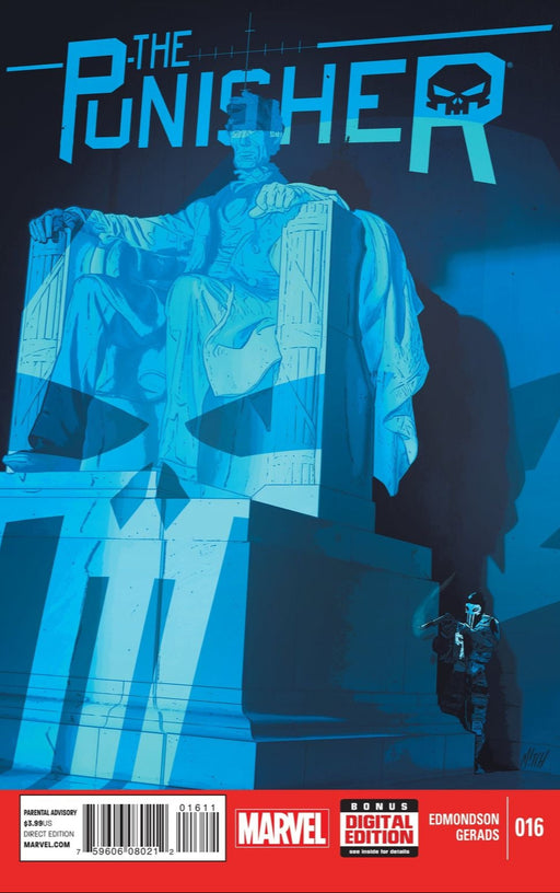 Comic Books, Hardcovers & Trade Paperbacks Marvel Comics - The Punisher (2014 10th Series) 016 (Cond. FN-) - 1959 - Cardboard Memories Inc.