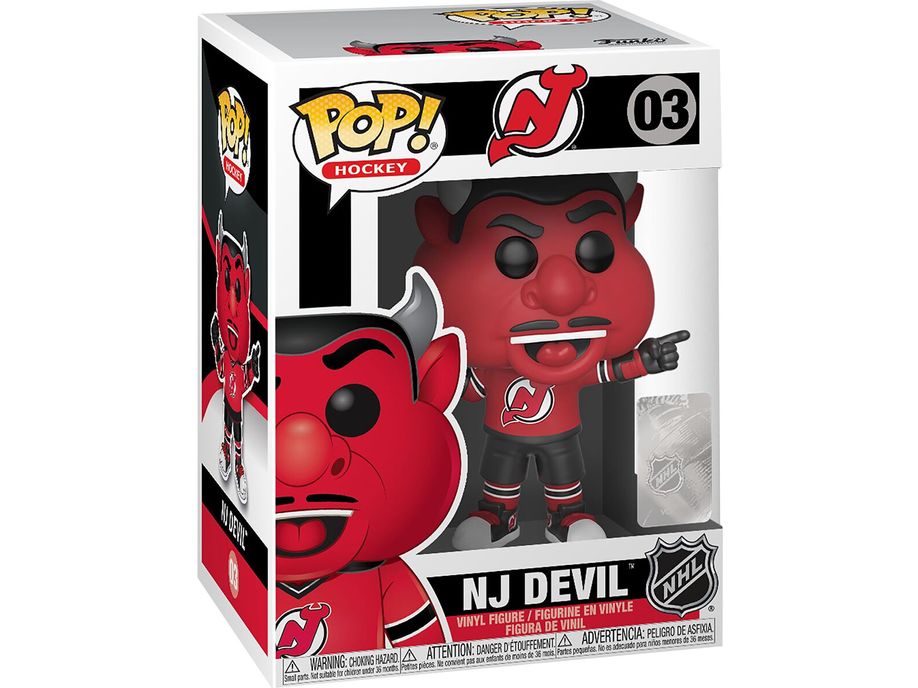 Action Figures and Toys POP! - Sports - NHL - New Jersey Devils - NJ Devil - Cardboard Memories Inc.