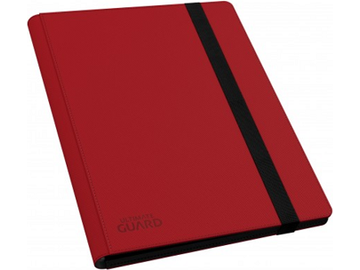 Supplies Ultimate Guard - 9 Pocket Flexxfolio Xenoskin Binder - Red - Cardboard Memories Inc.