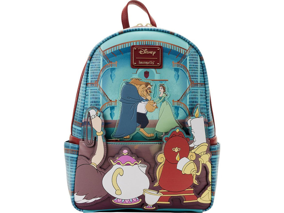 Supplies Loungefly - Disney - Beauty and The Beast Library Scene - Backpack - Cardboard Memories Inc.