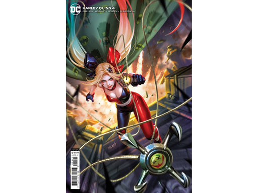 Comic Books DC Comics - Harley Quinn 004 - Card Stock Chew Variant Edition - Cardboard Memories Inc.