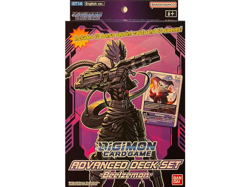 collectible card game Bandai - Digimon - Advanced Deck Set Starter - Beelzemon - Cardboard Memories Inc.