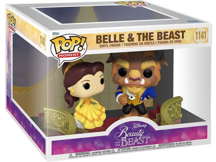 Action Figures and Toys POP! - Movies - Disney Moments - Beauty and the Beast - Belle and The Beast - Cardboard Memories Inc.