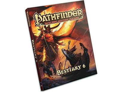 Role Playing Games Paizo - Pathfinder - Roleplaying Game - Bestiary 6 - Hardcover - PF0007 - Cardboard Memories Inc.