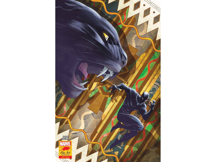 Comic Books Marvel Comics - Black Panther 025 - Coello Stormbreakers Variant Edition (Cond. VF-) - 9614 - Cardboard Memories Inc.