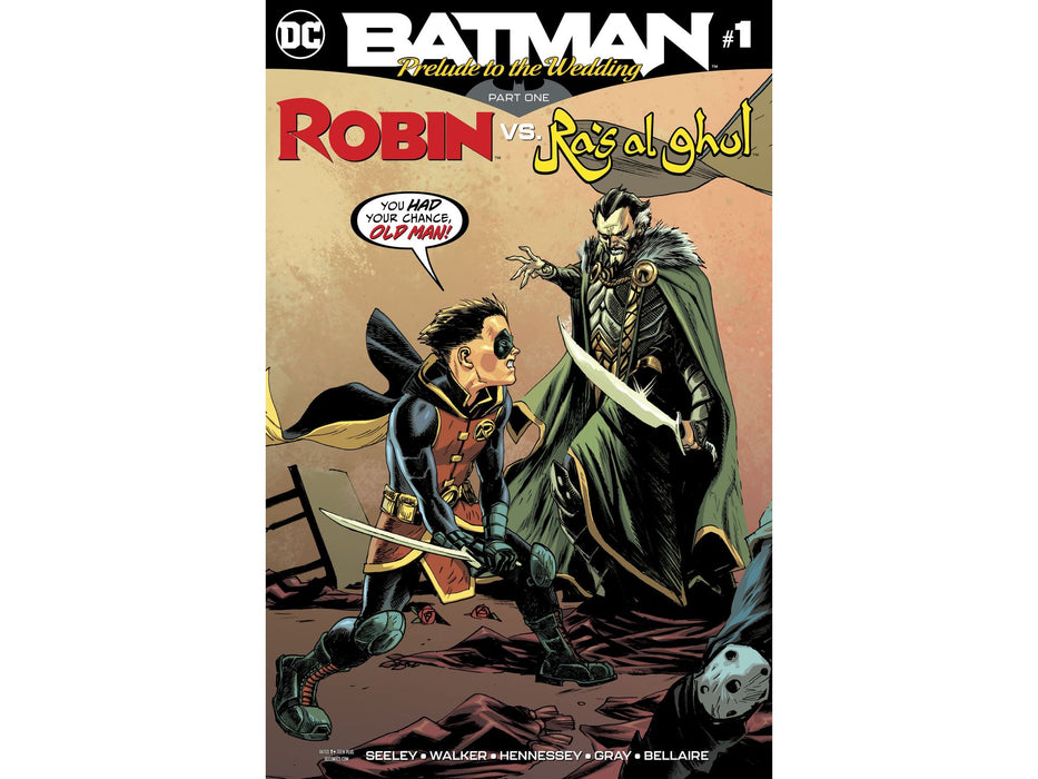 Comic Books DC Comics - Batman Prelude to the Wedding Part 1 - Robin vs. Ra's al Ghul - 4812 - Cardboard Memories Inc.