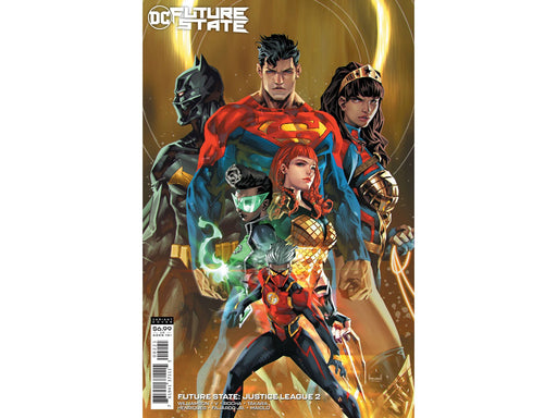 Comic Books DC Comics - Future State - Justice League 002 - Card Stock Variant Edition - 5069 - Cardboard Memories Inc.