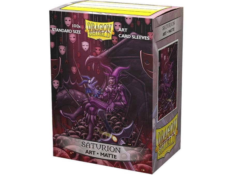 Supplies Arcane Tinmen - Dragon Shield Art Sleeves - Standard Size - Matte - Saturion - Package of 100 - Cardboard Memories Inc.