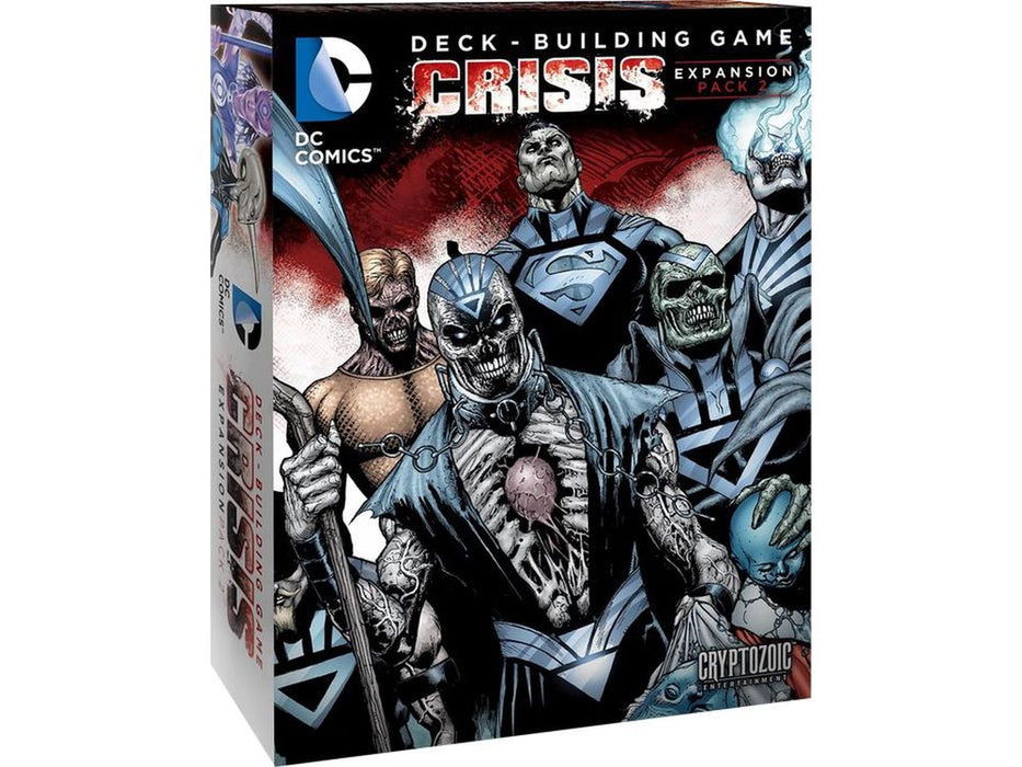 Deck Building Game Cryptozoic - DC Comics Deckbuilding Game - Crisis Expansion Pack 2 - Cardboard Memories Inc.