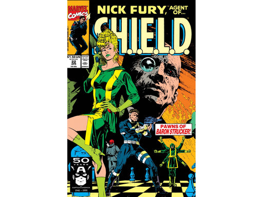 Comic Books Marvel Comics - Nick Fury Agent of SHIELD 022 - 6711 - Cardboard Memories Inc.
