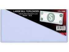 Supplies Ultra Pro - Top Loaders - Large Bill - Cardboard Memories Inc.