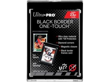 Supplies Ultra Pro - Magnetized One Touch - 23pt - Black Border - Cardboard Memories Inc.