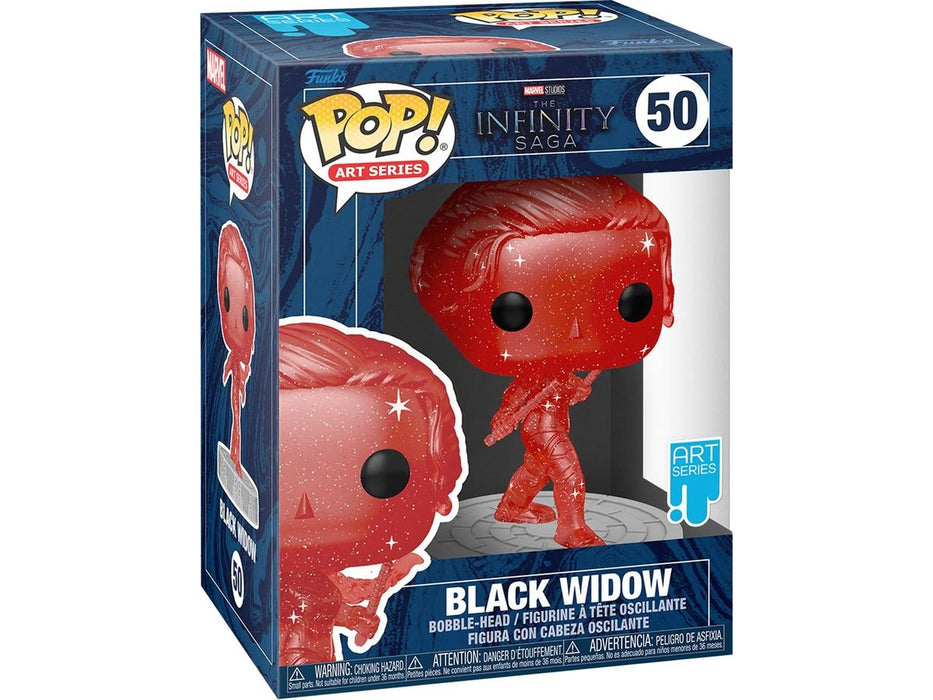 Action Figures and Toys POP! - Movies - Art Series - Marvel - Infinity Saga - Black Widow - Cardboard Memories Inc.