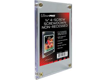 Supplies Ultra Pro - Trading Card Screwdown - Quarter Inch - 4 Screws Non Recessed - Cardboard Memories Inc.