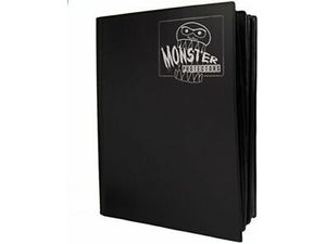 Supplies BCW - Monster - 18 Pocket Mega Monster Hard Cover Binder - Black - Cardboard Memories Inc.
