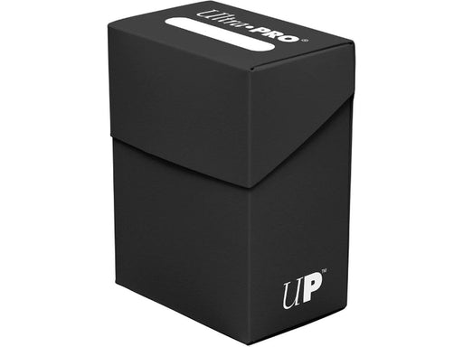 Supplies Ultra Pro - Deck Box with 50ct Sleeves - Black - Cardboard Memories Inc.