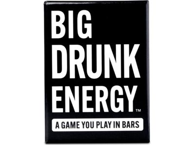 Card Games Big Drunk Energy - Black Deck - Cardboard Memories Inc.