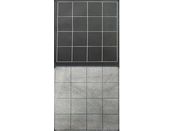 Role Playing Games Chessex - Reversible Megamat - 1'' Square Black-Grey (34.5"X48") - Cardboard Memories Inc.