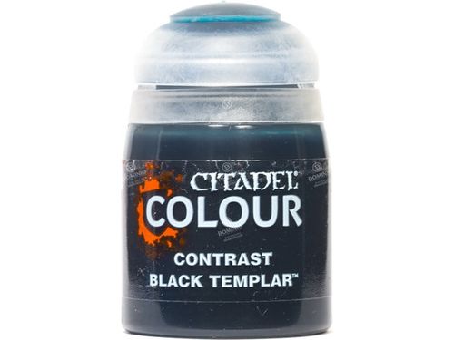 Paints and Paint Accessories Citadel Contrast Paint - Black Templar - 29-38 - Cardboard Memories Inc.