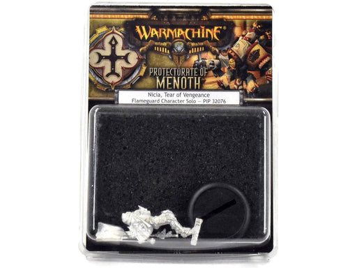 Collectible Miniature Games Privateer Press - Warmachine - Protectorate Of Menoth - Nicia - Tear of Vengeance - PIP 32076 - Cardboard Memories Inc.