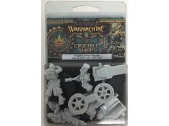 Collectible Miniature Games Privateer Press - Warmachine - Crucible Guard - Dragons Breath Rocket Weapon Crew Unit - PIP 37020 - Cardboard Memories Inc.