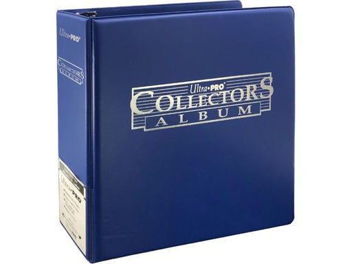 Supplies Ultra Pro - Cobalt Blue Collectors Album - 3 Inch D Ring Trading Card Binder - Cardboard Memories Inc.