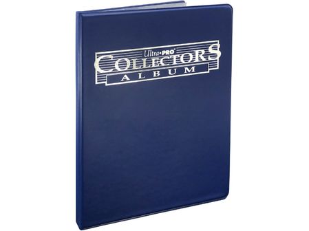Supplies Ultra Pro - Collectors 9 Pocket Portfolio Binder - Cobalt Blue - Cardboard Memories Inc.