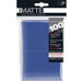Supplies Ultra Pro - Deck Protectors - Standard Size - 100 Count Matte Blue - Cardboard Memories Inc.
