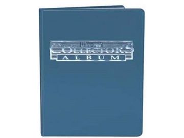 Supplies Ultra Pro - Collectors 4 Pocket Portfolio Binder - Blue - Cardboard Memories Inc.
