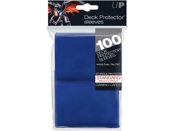Supplies Ultra Pro - Deck Protectors - Standard Size - 100 Count Blue - Cardboard Memories Inc.