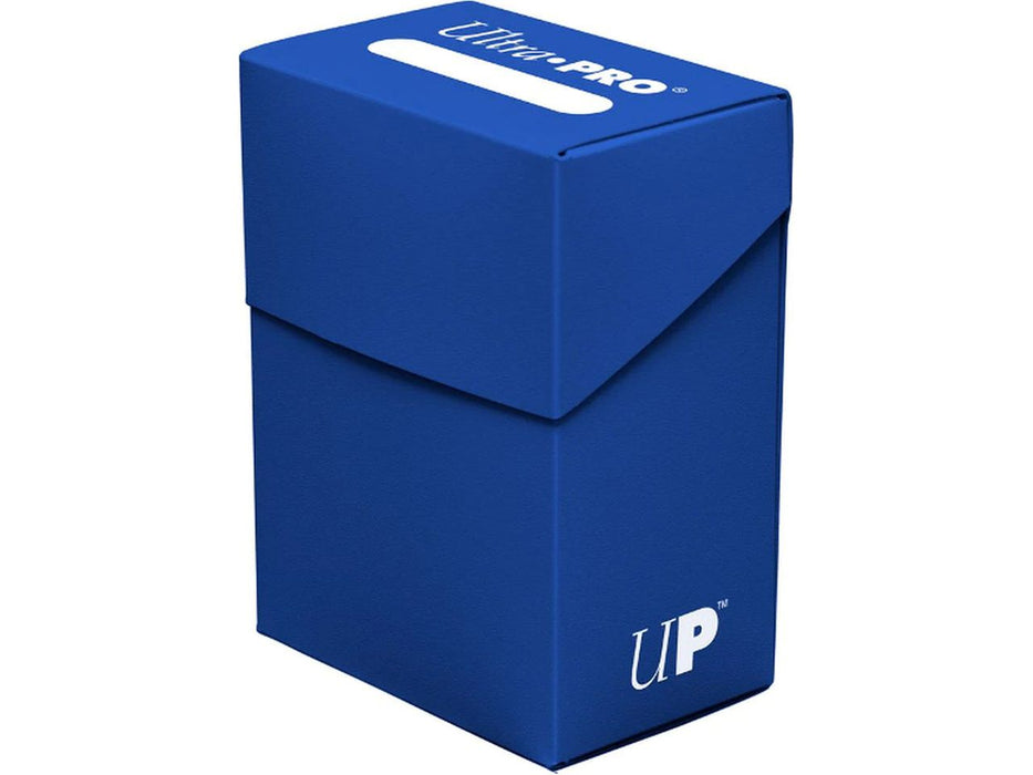 Supplies Ultra Pro - Deck Box with 50ct Sleeves - Blue - Cardboard Memories Inc.