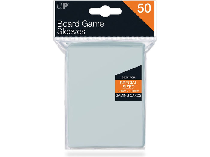 Supplies Ultra Pro - Board Game Card Sleeves - Special Sized - 65mm x 100mm - Cardboard Memories Inc.