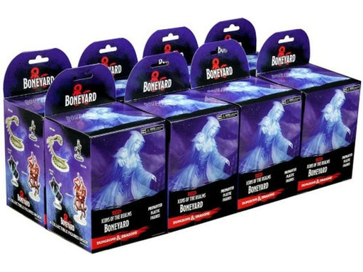 Role Playing Games Wizards of the Coast - Dungeons and Dragons - Icons of the Realms- Boneyard - Booster Brick - Cardboard Memories Inc.