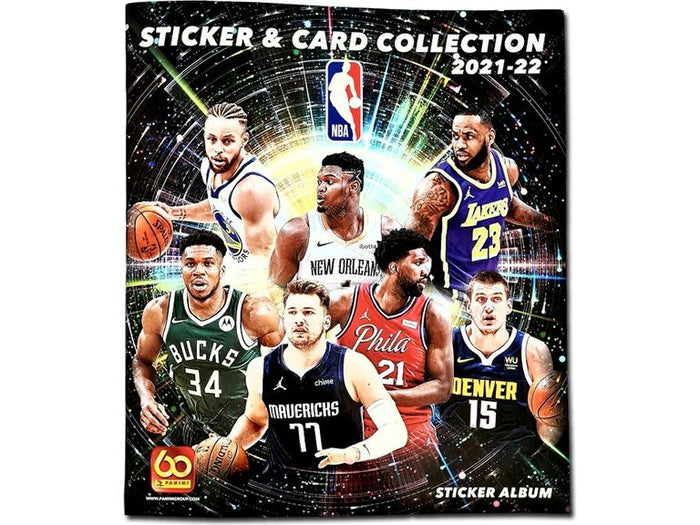 Panini - 2021-22 - Basketball - NBA - Sticker Album — Cardboard Memories  Inc.