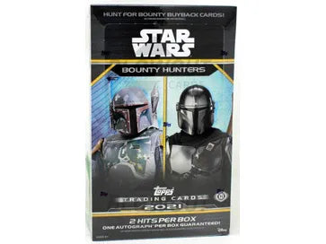 Non Sports Cards Topps - 2021 - Star Wars - Bounty Hunters - Hobby Box - Cardboard Memories Inc.