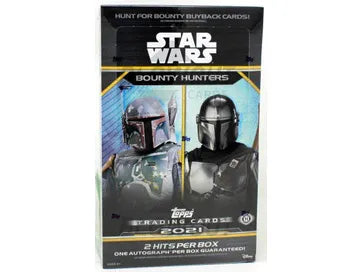 Non Sports Cards Topps - 2021 - Star Wars - Bounty Hunters - Hobby Box - Cardboard Memories Inc.