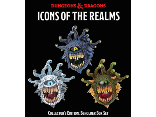 Role Playing Games Wizards of the Coast - Dungeons and Dragons - Icons of the Realms - Beholder Box Set - Collector's Edition - Cardboard Memories Inc.