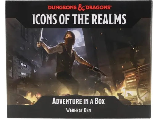 Role Playing Games Wizards of the Coast - Dungeons and Dragons - Icons of the Realms - Adventure in a Box - Wererat Den - Cardboard Memories Inc.
