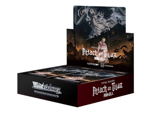 Trading Card Games Bushiroad - Weiss Schwarz - Attack on Titan - Final Season - Booster Box - Cardboard Memories Inc.
