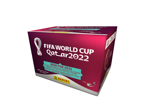 Stickers Panini - 2022 - Soccer - FIFA World Cup Qatar - Sticker Box - Cardboard Memories Inc.
