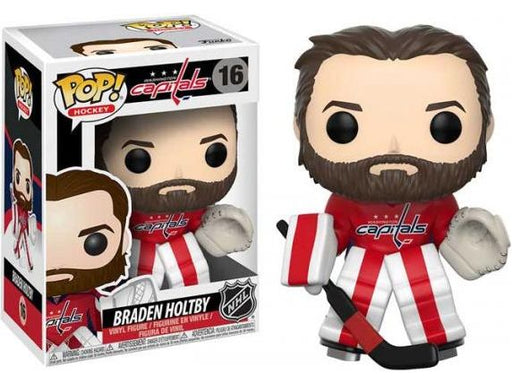 Action Figures and Toys POP! - Sports - NHL - Washington Capitals - Braden Holtby - Home - Cardboard Memories Inc.