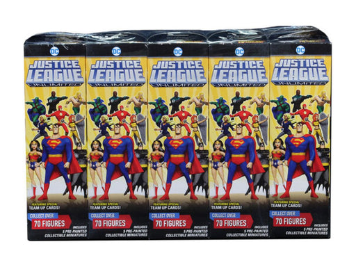 Collectible Miniature Games Wizkids - DC - HeroClix - Justice League Unlimited - Booster Brick - Cardboard Memories Inc.