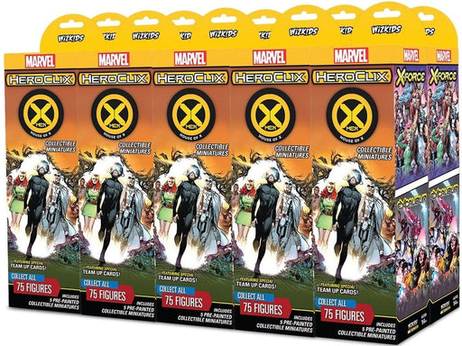 Collectible Miniature Games Wizkids - Marvel - HeroClix - X-Men House of X - Booster Brick - Cardboard Memories Inc.