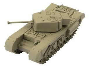 miniatures Gale Force Nine - World of Tanks - Wave 5 - British - Churchill VII - Heavy Tank - 494664 - Cardboard Memories Inc.