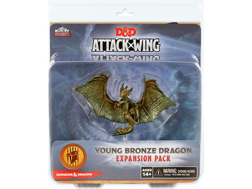 Collectible Miniature Games Wizkids - Dungeons and Dragons Attack Wing - Young Bronze Dragon Expansion Pack - 71718 - Cardboard Memories Inc.