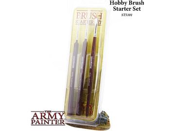 Paints and Paint Accessories Army Painter - Hobby Starter Brush Set - Cardboard Memories Inc.
